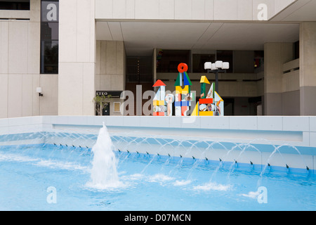 Wolfson Campus fontana,Miami Dade College, Miami, Florida, Stati Uniti d'America Foto Stock