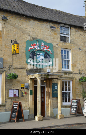 Redesdale Arms Hotel, High Street, Moreton-in-Marsh, Gloucestershire Foto Stock