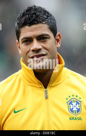 Hulk (BRA), 16 ottobre 2012 - Calcio : un ritratto di Hulk del Brasile prima della International amichevole tra Giappone - Brasile a Stadion, Wroclaw Wroclaw, Polonia. (Foto di AFLO) [2268] Foto Stock