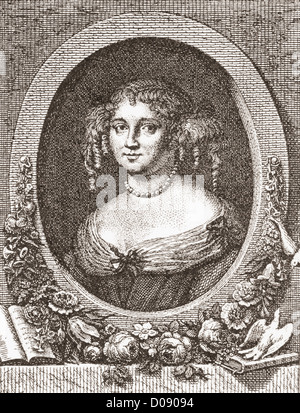 Anne Louise Germaine de Staël-Holstein, née Necker, 1766 - 1817, aka Madame de Staël. Autore francese e propagandista politico. Foto Stock