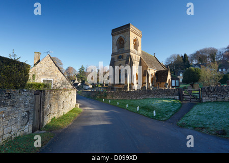 Snowshill Village, il Costwolds. Gloucestershire, Inghilterra, Regno Unito. Foto Stock