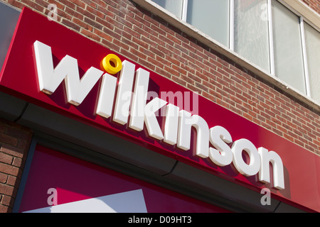 Wilkinson Store Canterbury Inghilterra Foto Stock