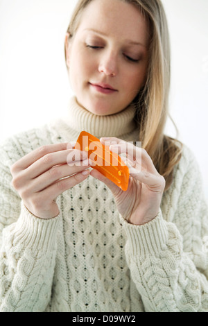 "Pillola del giorno dopo" Foto Stock