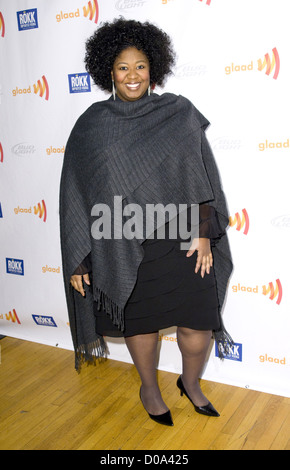 NaTasha Yvette Williams 9 Glaad annuale fuori asta - arrivi New York City, Stati Uniti d'America - 21.11.10 Foto Stock