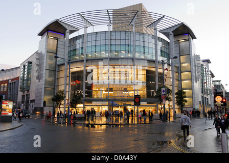 Prossimo negozio in Exchange Square, il centro città di Manchester. Foto Stock