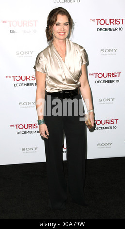 Brooke Shields prima mondiale di "turista" tenutasi presso il Teatro Ziegfeld - Arrivi New York City, Stati Uniti d'America - 06.12.10 Foto Stock