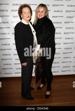 Dorothy Pietra e Kelly Stone Sharon Stone lancia la sua collezione Damiani che benefici in discesa la benna al Beverly Foto Stock