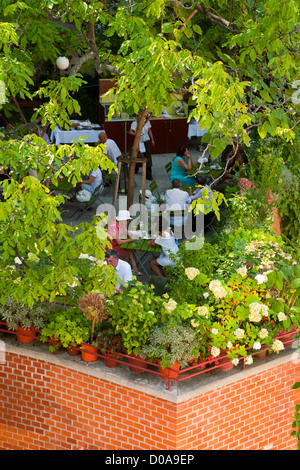 Österreich, Wien 7, Glacis Beisl, Museumsquartier, Zugang Breitegasse 4, Museumsplatz 1 Foto Stock