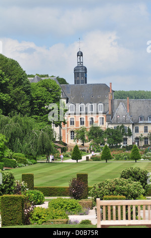 L' Abbazia di VALLOIRES costruito nel XVII e XVIII secolo e i suoi giardini ARGOULES SOMME (80) FRANCIA Foto Stock