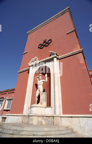 Italia, Roma, foro Italico, Stadio dei Marmi Foto Stock