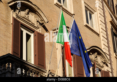 Italia, Roma, via del governo Vecchio, Palazzo Boncompagni Corcos Foto Stock