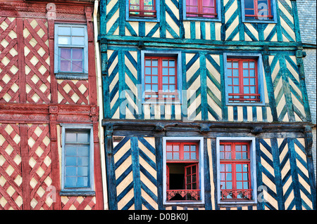 Portes Mordelaises, Rennes, Francia. Foto Stock