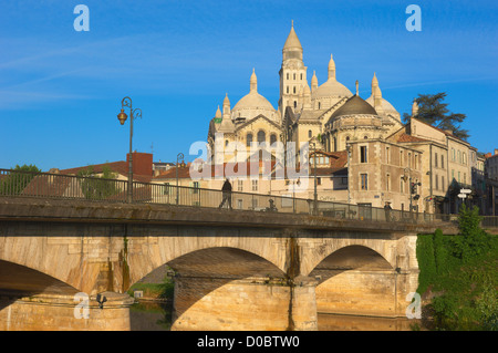 Perigueux, Saint Cattedrale anteriore, il pellegrinaggio a Santiago de Compostela, sito Patrimonio Mondiale dell'UNESCO, Perigord Blanc, Dordogna Foto Stock