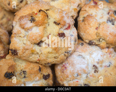 Scones della frutta Foto Stock