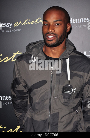 Tyson Beckford il quinto annuale Hennessy artistica Tour - Gli arrivi di New York City, Stati Uniti d'America - 14.10.10 Foto Stock