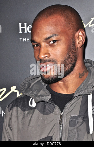 Tyson Beckford il quinto annuale Hennessy artistica Tour - Gli arrivi di New York City, Stati Uniti d'America - 14.10.10 Foto Stock