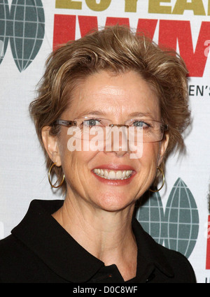 Annette Bening Internazionale delle Donne Media Foundation il coraggio di giornalismo Awards tenutosi presso il Beverly Hills Hotel Beverly Foto Stock