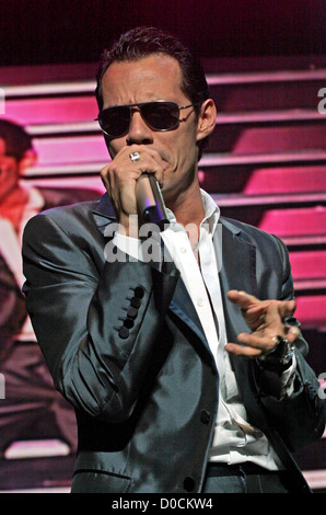 Marc Anthony esegue a José Miguel Agrelot Coliseum come parte del suo Tour Iconos Puerto Rico - 16.10.10 Foto Stock