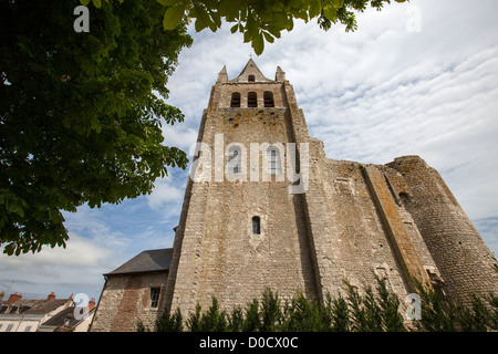 Chiesa CHATEAU MEUNG-SUR-LOIRE CHATEAU È RESIDENCE VESCOVI ORLEANS LORDS MEUNG CHI ERANO I PROPRIETARI DI TUTTI I PROGETTI DI COSTRUZIONE Foto Stock