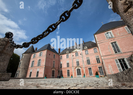 Chiesa CHATEAU MEUNG-SUR-LOIRE CHATEAU È RESIDENCE VESCOVI ORLEANS LORDS MEUNG CHI ERANO I PROPRIETARI DI TUTTI I PROGETTI DI COSTRUZIONE Foto Stock