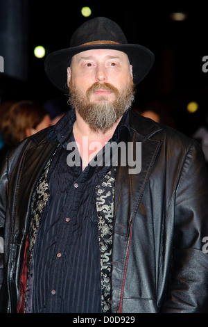 Warren Ellis, Regno Unito premiere di 'RED' tenuto presso la Royal Festival Hall Arrivi - Londra, Inghilterra - 19.10.10 Foto Stock