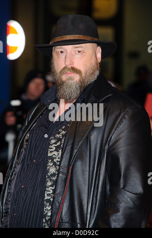 Warren Ellis, Regno Unito premiere di 'RED' tenuto presso la Royal Festival Hall Arrivi - Londra, Inghilterra - 19.10.10 Foto Stock