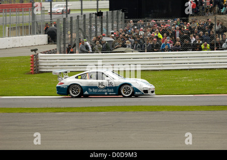Porsche Mobil 1 Supercup Supporto per la gara di Formula 1 Silverstone British Grand Prix Foto Stock