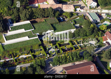 Giardini presso gli impressionisti MUSEUM DI GIVERNY la culla dell'impressionismo EURE (27) Normandia Francia Foto Stock