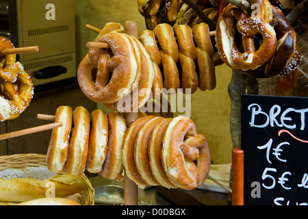 Francia, Alsazia, Colmar, dolci tradizionali Foto Stock