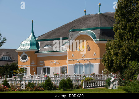 Österreich, Wien 19, Ristorante Schloss Cobenzl im Wienerwald Foto Stock