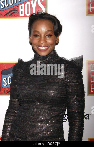 Anika Noni Rose dal film Dreamgirls apertura notturna del musical di Broadway produzione di 'L'Scottsboro Boys' alla Foto Stock