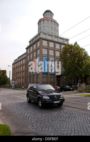 Ex Ernemann fotocamera Pentacon fabbrica, Ernemannturm, da Hogg e Müller, 1923 Striesen, Dresda, Sassonia, Sassonia, Germania Foto Stock