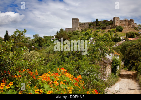 Castillo Castellar de la Frontera Cádiz Andalucía España Castle Castellar de la Frontera Cadice Andalusia Spagna Foto Stock