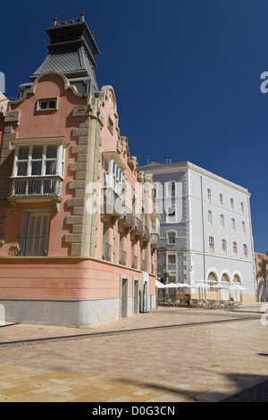 Cartegena city center nella regione di Murcia della Spagna Foto Stock