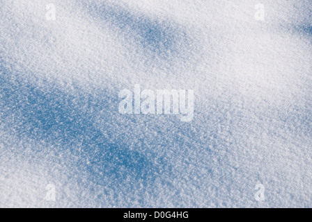 Neve a trama in astratto tonation blu Foto Stock