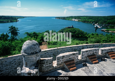 Cienfuegos, Cuba, la fortezza di Jagua (Castillo de Jagua) Foto Stock