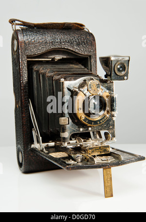 Vintage Eastman Kodak la piegatura tasca fotocamera Foto Stock