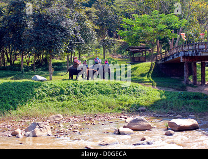 Mae Taeng avventure sul fiume Foto Stock