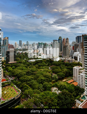 Vista su Ambasciatore statunitense presso il Residence | Wireless Road | Bangkok Foto Stock