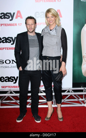 Bodhi Elfman e Jenna Elfman Los Angeles Premiere di 'Facile UN' tenuto presso Grauman's Chinese Theatre Hollywood California Foto Stock