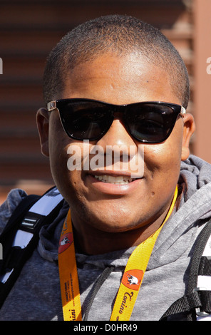 Kyle Massey al di fuori della danza-prove di studio per ABC-TV 'Dancing con le Stelle' Los Angeles, California - 23.09.10 Foto Stock