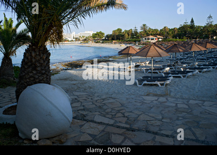 Park nissi bay ayia napa Cipro Foto Stock