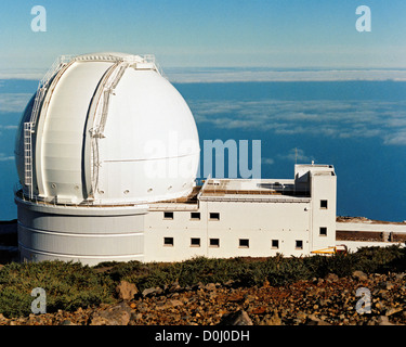 William Herschel Telescope Dome Foto Stock