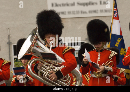 Il Builth Wells ramo della British Legion festeggiare il venticinquesimo anniversario. Foto Stock