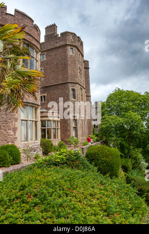 Castello di Dunster. Foto Stock