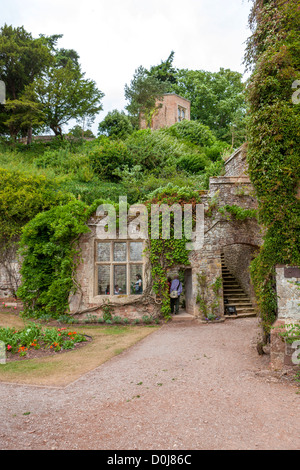 Castello di Dunster. Foto Stock