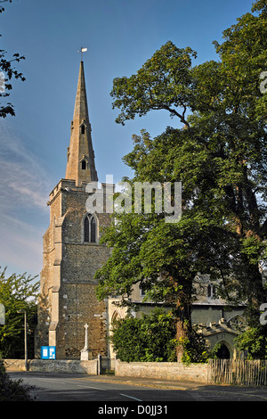 Chiesa di tutti i Santi di Landbeach. Foto Stock