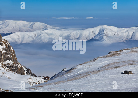 Paesaggio di montagna Foto Stock