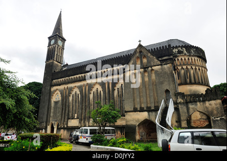 Cattedrale Anglicana in Stone Town Zanzibar, Tanzania Africa orientale Foto Stock