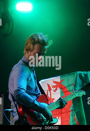 Perso profeti " Benvenuti in Galles in concerto al Millennium Stadium, celebrando la Ryder Cup di scena in Galles per la Foto Stock